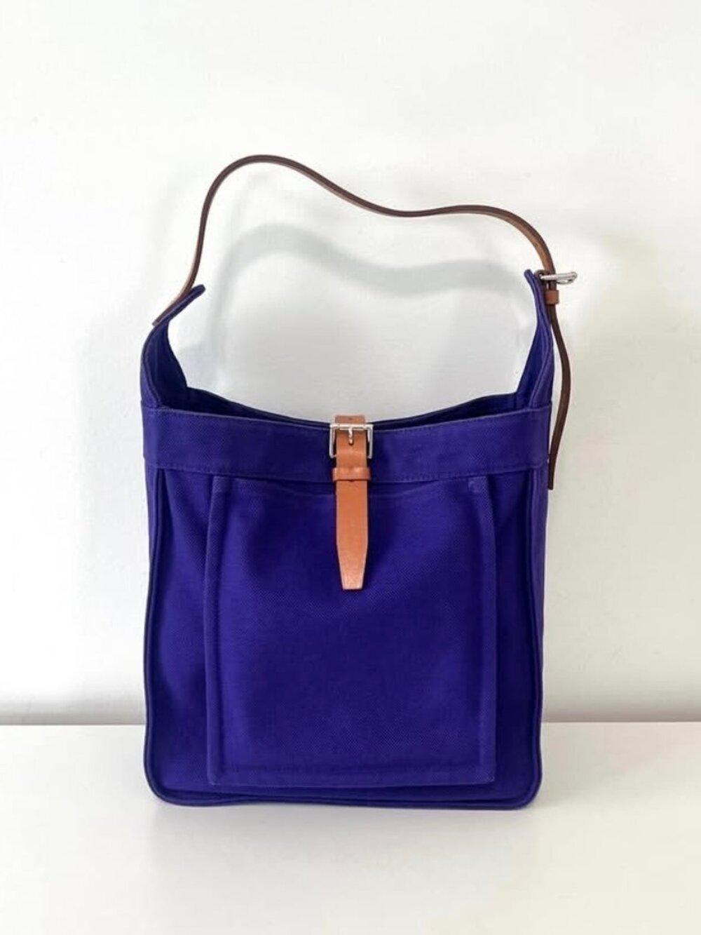 HERMES - Marwari PM Bag - Anemone (Purple) Canvas